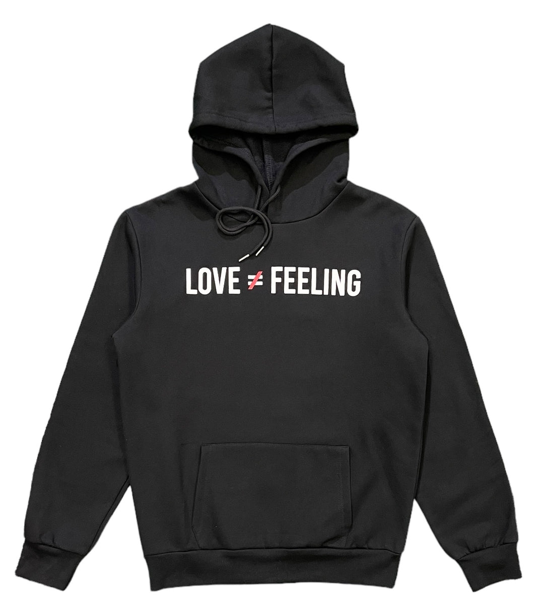 Love is Not a Feeling Hoodie - Black