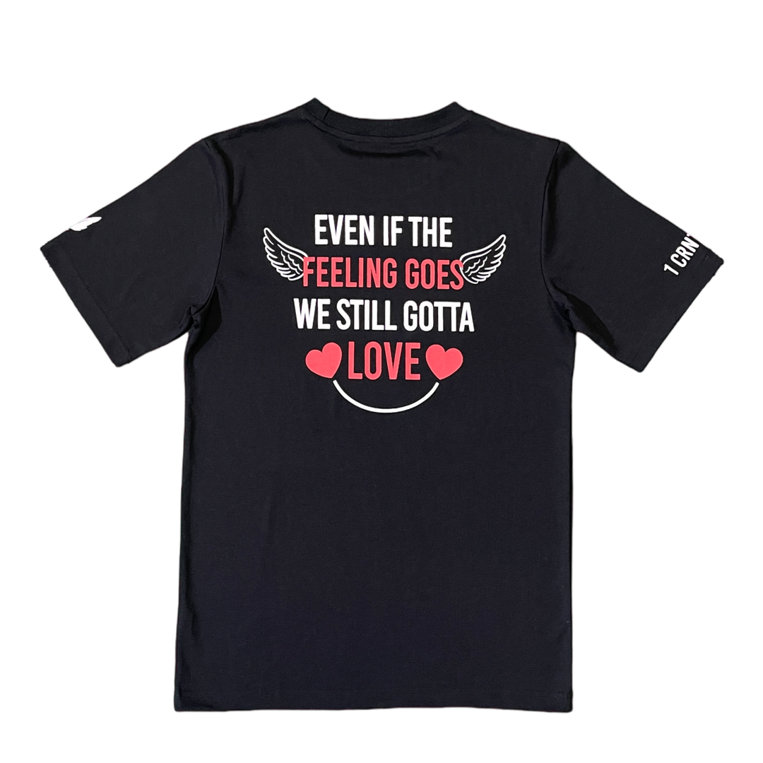 Love is Not a Feeling T-shirt - Black