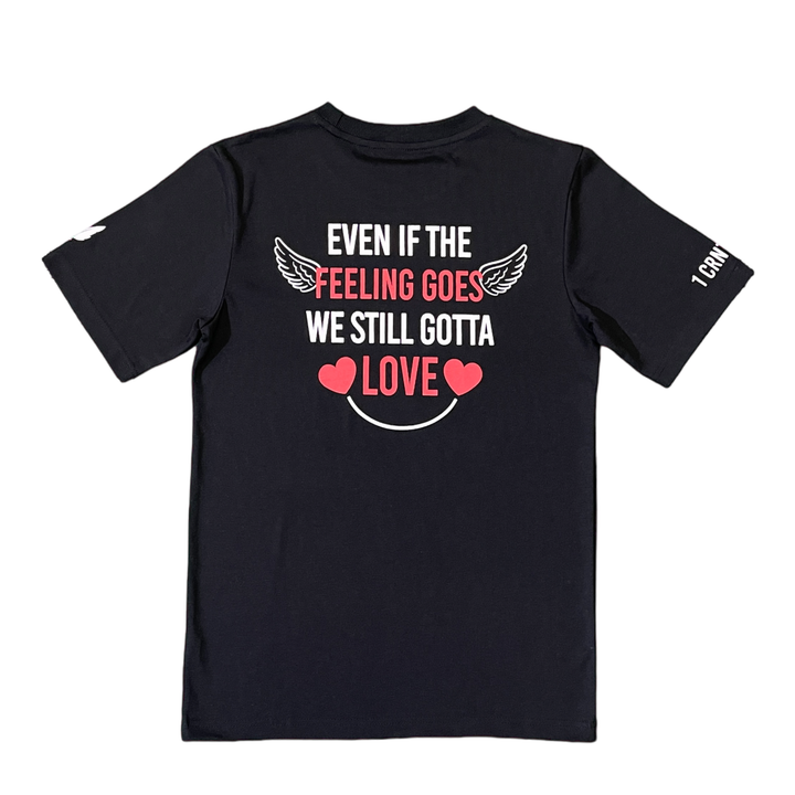 Love is Not a Feeling T-shirt - Black