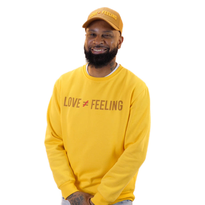 Love is Not a Feeling Sweatshirt - French Toast