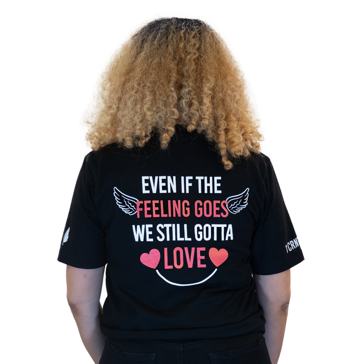 Love is Not a Feeling T-shirt - Black
