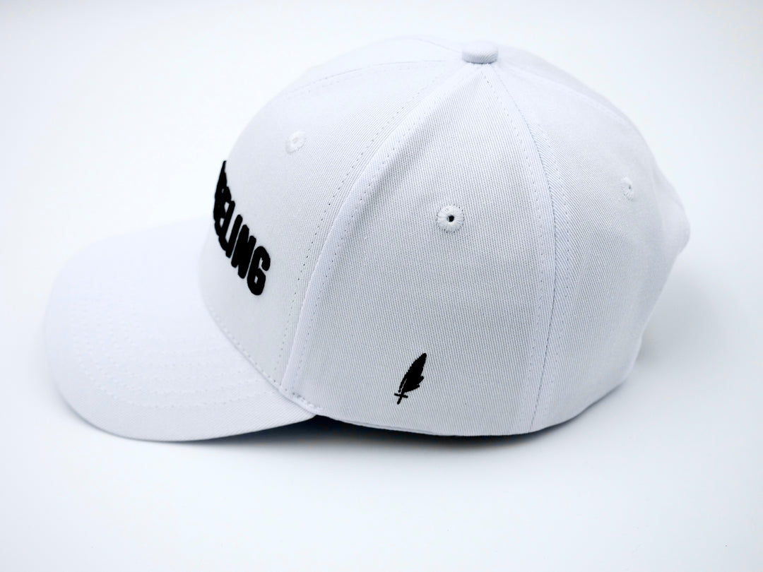 Love is Not a Feeling Cap - White